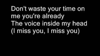 Blink 182-I miss you Lyrics