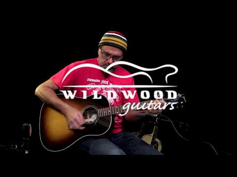Пример звучания электроакустической гитары Gibson J-15