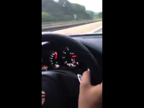 Thumbnail for Porsche Panamera top speed 320 ,Drag Race 500 ps vs Mercedes C63 Amg vs M3 by VarioCam