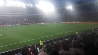 The Lake Poets singing Shipyards at Stadium of Light