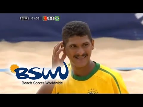 Mundialito Futebol De Praia - Portugal v Brazil