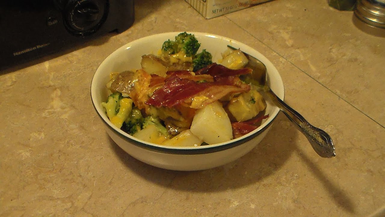 Potato Broccoli and Bacon Casserole