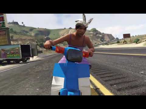 Mak Beti Ikut Balap Liar  -GTA 5 Kocak Parody