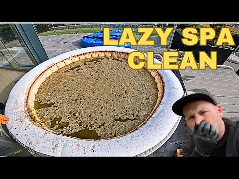 SMELLY LAZY SPA CLEAN!!