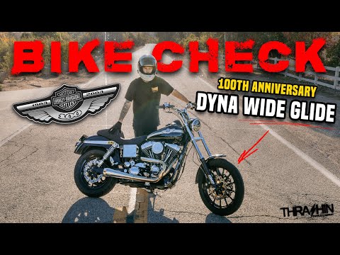 Jack's 2003 100th Anniversary Harley-Davidson Dyna Wide Glide (Bike Check)