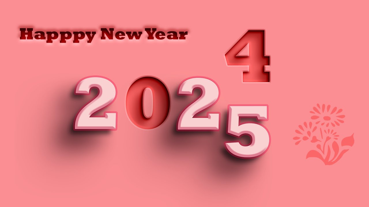 Happy New Year Poster Design MASTERS 3d Text Effect in Photoshop | Dipankar Expro !