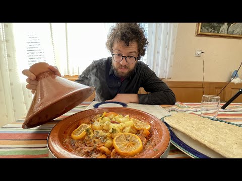 Moroccan Squid Tajine of Potato, Tomato, and Lemon 🇲🇦