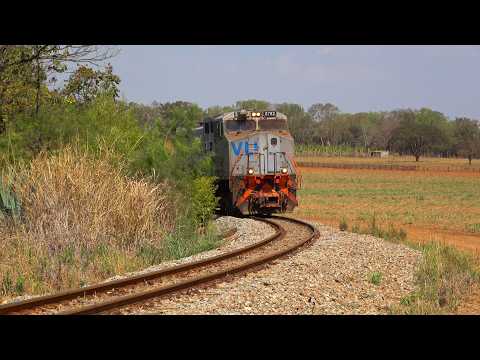 🚂 TRICOTROL DE DASH9 NO CURVÃO! CABEÇA, MEIO E CAUDA EM LAGOA DA PRATA-MG