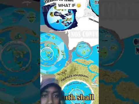 Flat Earth World Map