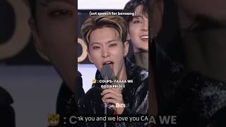 Download lagu seventeen's duality while doing speech on TMA 2023 for bonsang & daesang 😹 #세븐틴 #seventeen #tma2023 mp3