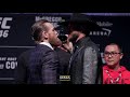 UFC 246: Conor McGregor vs. Donald Cerrone Press Conference Staredown  - MMA Fighting