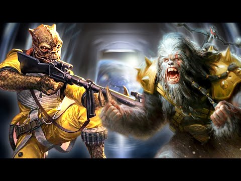 Bossk vs Black Krrsantan - Who is stronger? - Star Wars (German)