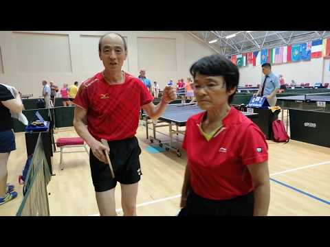 Miki Tanaka - Kiyofumi Tanaka (Japonya) vs Larisa Ilinskaya (Russia) - Wayne Percival (GB) 3-1