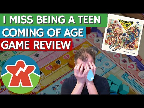 Coming of Age - Board Game Review - I Miss Being A Teen