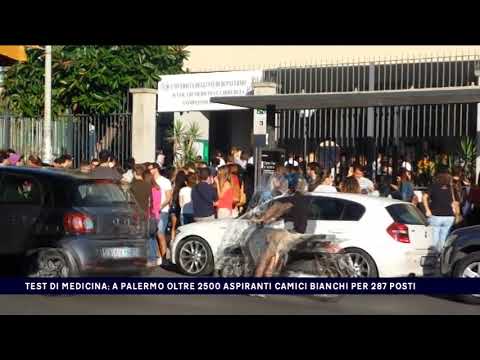TEST DI MEDICINA, A PALERMO OLTRE 2500 ASPIRANTI CAMICI BIANCHI PER 287 POSTI del 05-09-2017