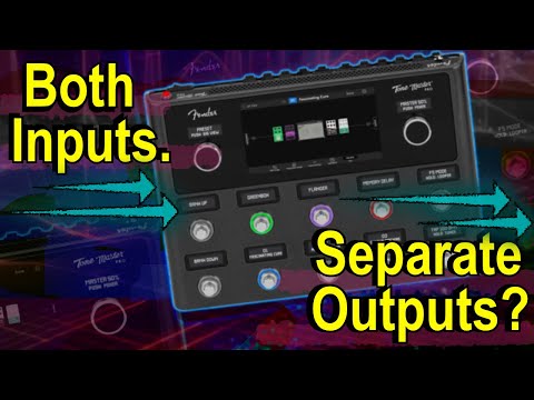 Fender Tone Master Pro - Can We Have SEPARATE Outputs For Both Inputs?