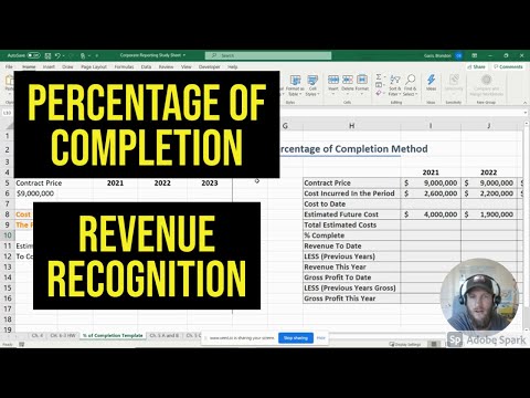 Revenue Recognition For Long Term Contracts | Percentage Of Completion | Intermediate Accounting