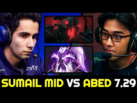 SUMAIL Mid vs ABED on 7.29 New Patch — Shadow Fiend vs Void Spirit