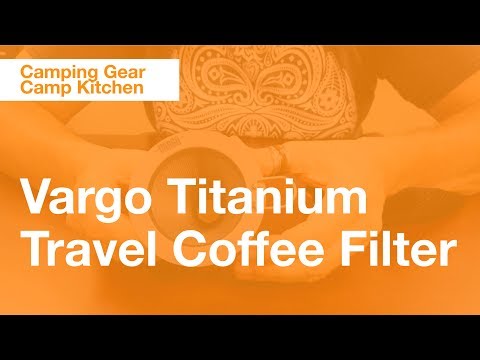 Vargo Titanium Travel Coffee Filter