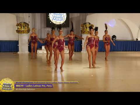 WSS19 - Ladies Latinas Pro Pro Open Ladies Team Shines Bachata World Champions
