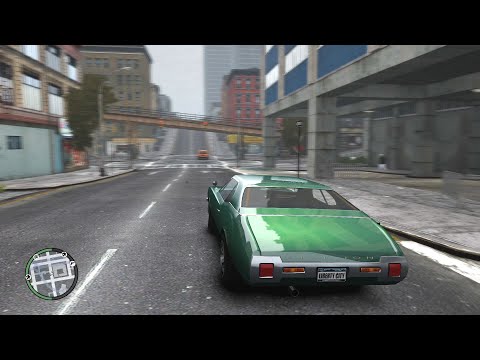GTA 4 Realistic Graphics Mod Gameplay FHD