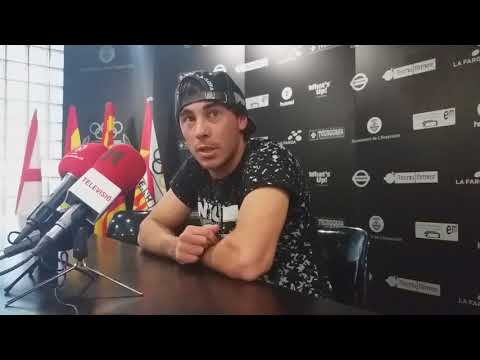 Rueda de prensa Gustavo Reynoso C. E. L'Hospitalet  - R. C. D. Espanyol B