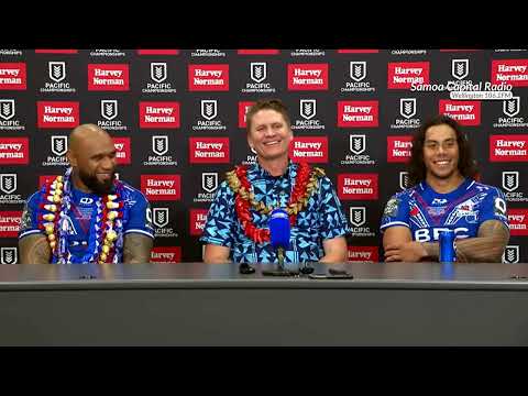 Post-Match Press Conference - Toa Sāmoa v Tonga - Sāmoa Capital Radio - Pacific Championship 2025