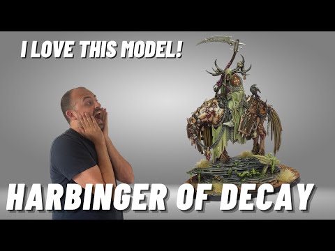 Paint Harbinger of Decay for Age of Sigmar Maggotkin of Nurgle!