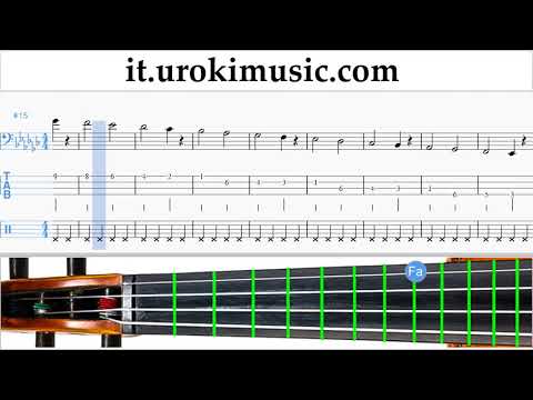 Corso di Violoncello Demi Lovato - Tell Me You Love Me Tablature Tab Parte#1 Esercita um-i276