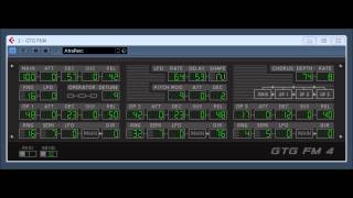 Video thumbnail for GTG FM4 by GTG Synths by UPROAR 24