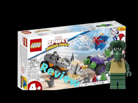 Lego Hulk vs. Rhino Truck Showdown(10782) review