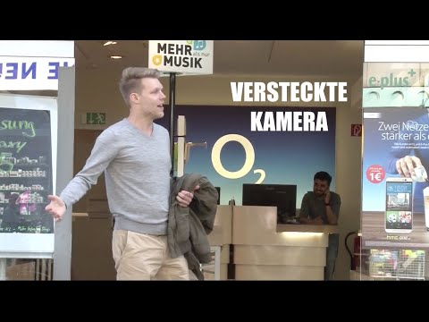 Prank im Handy-Laden 😂 Versteckte Kamera in Herne City