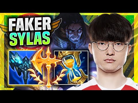 FAKER PERFECT GAME WITH SYLAS! - T1 Faker Plays Sylas Mid vs Lucian! | Season 11