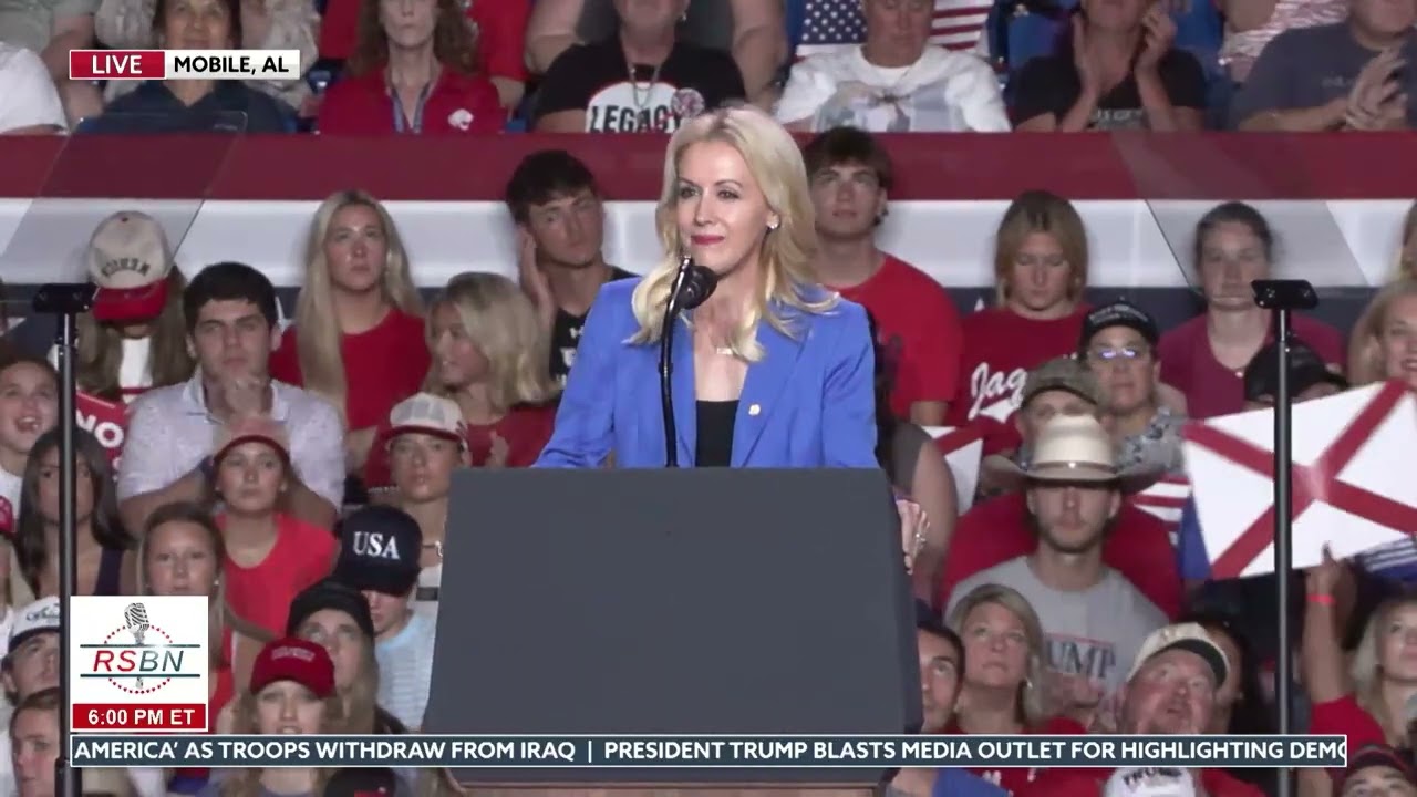 Katherine Robertson at Trump Mobile Rally | Alabama AG Nominee - 10/2/2026
