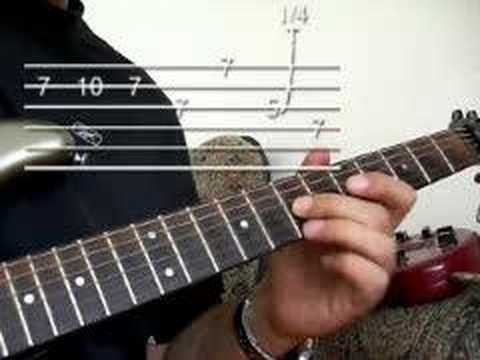 Blues Lesson - Blues turnaround in A
