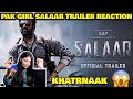 SALAAR TRAILER REACTION | PAKISTANI REACTION ON SALAAR TRAILER | Salaar Hindi Trailer | Prabhas