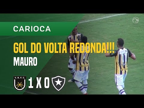 GOL (MAURO) - VOLTA REDONDA  X BOTAFOGO - 11/03 - CARIOCA 2018