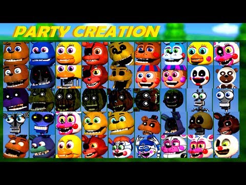 Play as animatronics fnaf world the return to nightmares