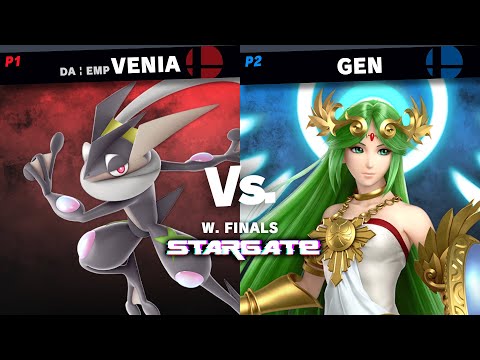 STARGATE #1 | Venia (Greninja) vs Gen (Palutena) Winners Finals SSBU