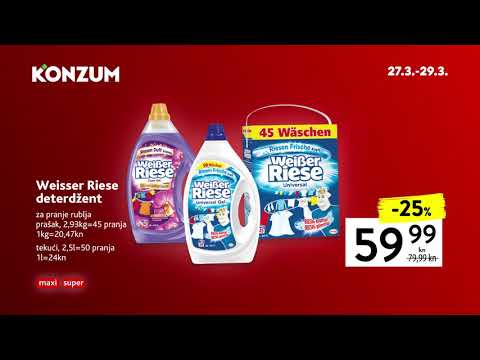 Vikend akcija 27.3. 29.3.