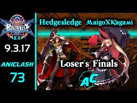 AniClash 73 - Hedgesledge (Kagura) vs MaigoXKagami (Rachel) Loser's Finals - Blazblue CF 2