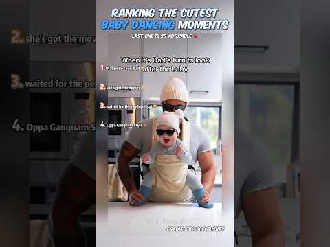 Ranking Cutest Baby Dancing Moments 🪩 part 2