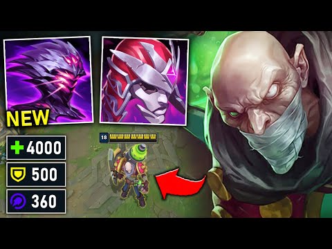 Riot just buffed this tank item for Singed and it's 100% unbalanced (500 Armor, 360 MR)