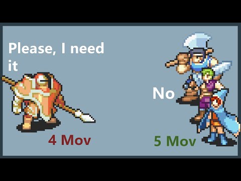 Armour Knights are better with 4 movement