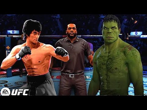 Ufc 4 Bruce Lee Vs The Hulk - Ea Sports Ufc 4 - Epic Fight