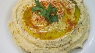 preview picture of video 'Basic HUMMUS - How to make HUMMUS Recipe'
