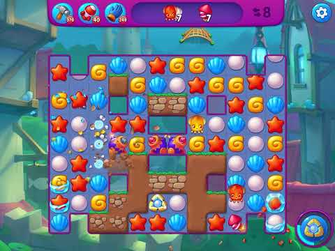 Fishdom Very Hard level 5968 no boosters フィッシュダム ベリーハード [Friend's]