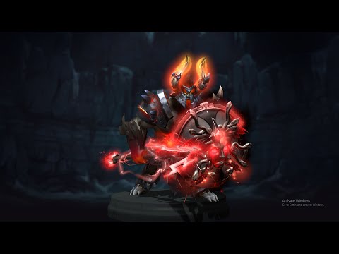 mars mixed set 2023 dota 2 arcana immortal crimson witness shield weapon