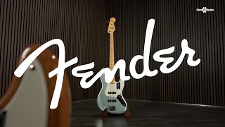 Video thumbnail for Fender American Pro II Jazz Bass MN, Mystic Surf Green | Gear4music sound demo by Gear4music Guitars