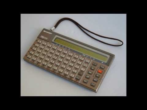 Vintage Calculator Sharp IQ-3100 Translator Japan Market